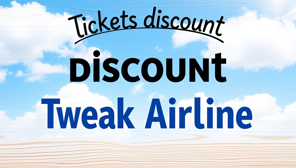 tickets discount ttweakairline